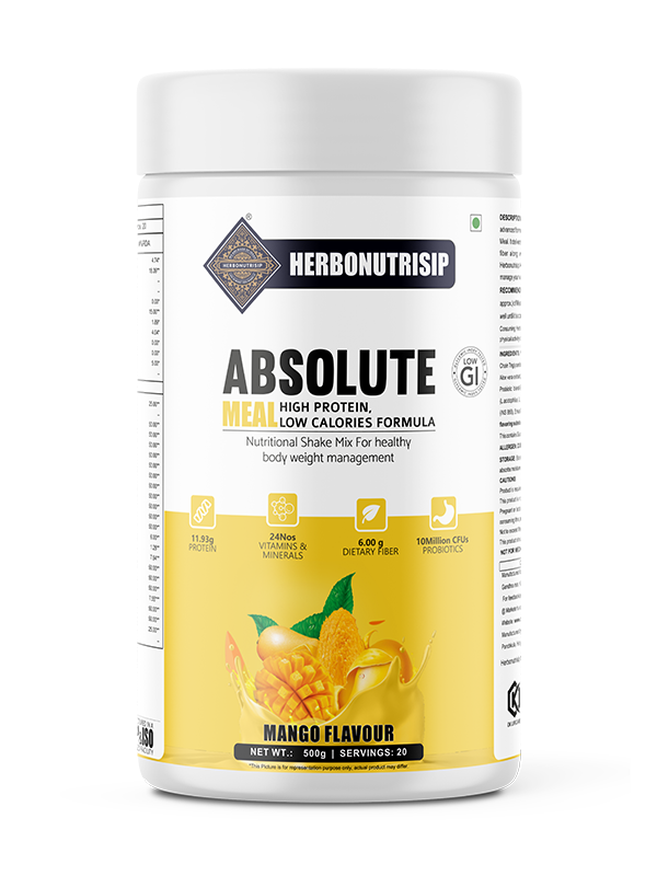 ABSOLUTE MEAL SHAKE (MANGO FLAVOUR) 500G